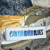 Canyon River Blues Hawaiian Shirt - XL Multicoloured Cotton