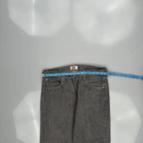 501 Levis Jeans - 34W 30L Grey Cotton