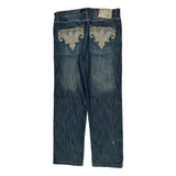 Southpole Jeans - 38W 30L Dark Wash Cotton Blend