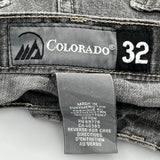 Colorado Denim Shorts - 34W 10L Grey Cotton