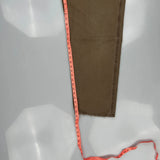 Unbranded Double Knee Carpenter Trousers - 34W 30L Brown Cotton