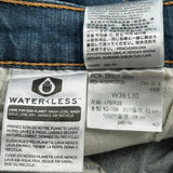 Levis Slim Fit Jeans - 36W 30L Blue Cotton