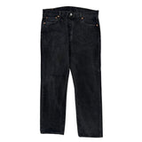 501 Levis Jeans - 36W 31L Black Denim