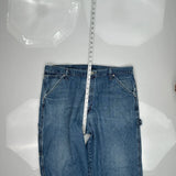 Wrangler Carpenter Jeans - 38W 30L Blue Denim