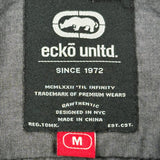 Ecko Unltd Short Sleeve Shirt - Medium Grey Cotton