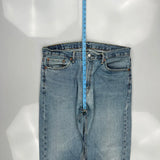 Levis 505 Jeans - 36W 30L Light Wash Cotton