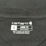 Carhartt T-Shirt - Small Black Cotton