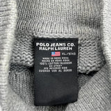 Polo By Ralph Lauren 1/4 Zip - XL Gray Cotton