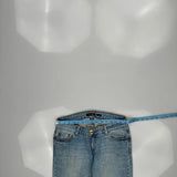 Ecko Unltd Boot Cut Jeans - 30W UK 8 Light Wash Denim