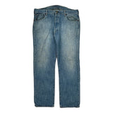 501 Levis Jeans - 36W 30L Light Wash Cotton