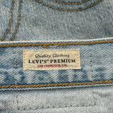 Levis 501 Jeans - 30W 30L Light Wash Cotton