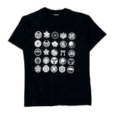 Unbranded Single Stitch T-Shirt - Large Black Cotton