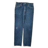 505 Levis Jeans - 36W 34L Blue Cotton