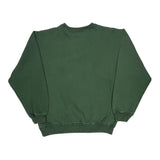 State Colesseum College Sweatshirt - Medium Green Cotton