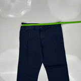 Lacoste Trousers - 34W 31L Navy Cotton
