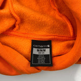 Age 10-12 Carhartt Hoodie - Medium Orange Cotton