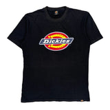 Dickies T-Shirt - Large Black Cotton