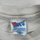 Aviation Hanes Graphic T-Shirt - XL White Cotton