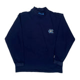 Carolina Starter College Long Sleeve T-Shirt - Large Navy Cotton