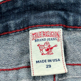 True Religion Denim Shorts - 29W US 4 Dark Wash Cotton