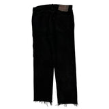 501 Levis Jeans - 32W 28L Black Denim