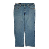 505 Levis Jeans - 36W 29L Blue Cotton