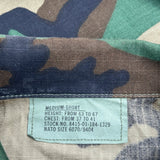 U.S. Army Camo Field Jacket - Medium Camo Cotton