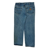 Carhartt Jeans - 34W 30L Blue Cotton