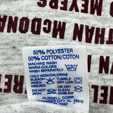 Class Of 97 Russell Athletic Single Stitch T-Shirt - Large Gray Polyester Blend