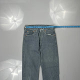 501 Levis Jeans - 26W 30L Light Wash Denim