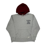 Athletic Dept Polo By Ralph Lauren Hoodie - Large Burgundy Cotton