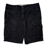 Levis Cargo Shorts - 38W 11L Black Cotton