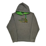 The North Face Hoodie - Large Green Cotton