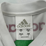 Vintage Portugal Adidas Football Shirt - Small White Polyester