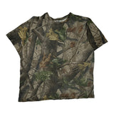 Ivory Camo T-Shirt - Large Camo Cotton