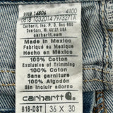 Carhartt Jeans - 36W 27L Light Wash Cotton