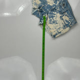 True Religion Denim Shorts - 30W UK 6 Acid Wash Denim
