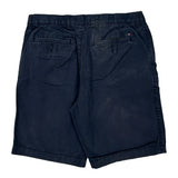 Tommy Hilfiger Chino Shorts - 32W 10L Navy Cotton