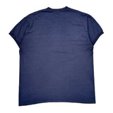 Blank Marks Single Stitch T-Shirt - 2XL Blue Cotton