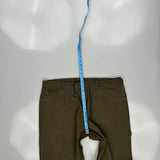 Dickies Carpenter Pants - 38W 31L Green Cotton