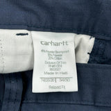 Carhartt Pants - 34W 30L Navy Polyester Blend