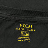 Polo By Ralph Lauren T-Shirt - Large Black Cotton