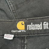 Carhartt Carpenter Trousers - 32W 30L Black Cotton