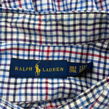 Tall Ralph Lauren Checked Shirt - 2XL Multicoloured Cotton