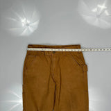 Brahma Carpenter Trousers - 32W 30L Brown Cotton