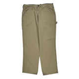 Wrangler Carpenter Trousers - 36W 32L Khaki Cotton
