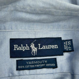 Ralph Lauren Shirt - XL Blue Cotton
