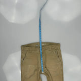 Carhartt Carpenter Trousers - 34W 30L Beige Cotton