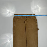 Lee Carpenter Pants - 32W 32L Brown Cotton