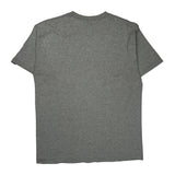 Nike T-Shirt - Large Grey Cotton